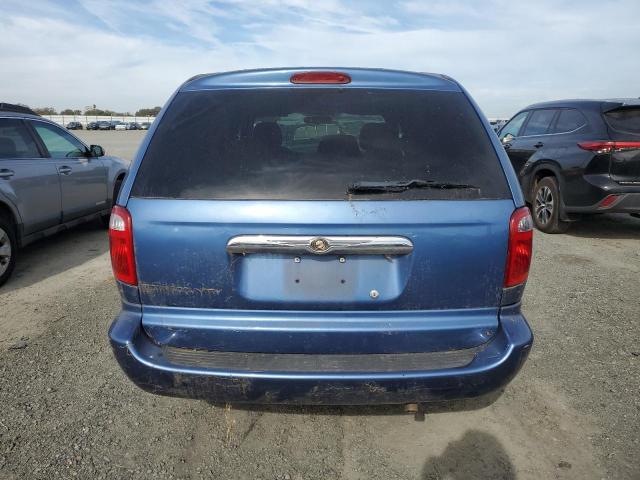 1A4GJ45RX7B246735 - 2007 CHRYSLER TOWN & COU LX BLUE photo 6