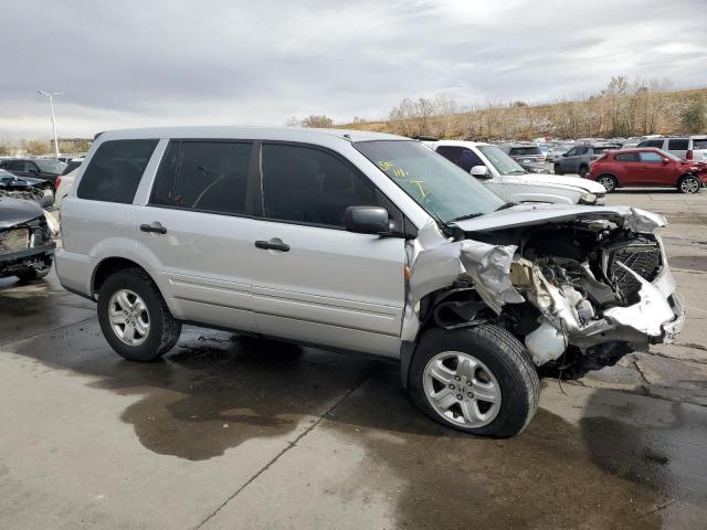 5FNYF28137B046671 - 2007 HONDA PILOT LX SILVER photo 4