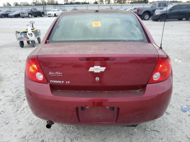 1G1AL55F477407691 - 2007 CHEVROLET COBALT LT BURGUNDY photo 6