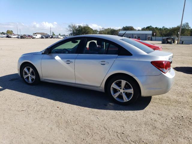 1G1PE5SB7D7320336 - 2013 CHEVROLET CRUZE LT SILVER photo 2