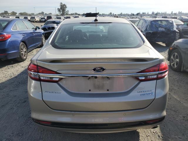 3FA6P0RU5JR206000 - 2018 FORD FUSION TITANIUM/PLATINUM HEV GOLD photo 6