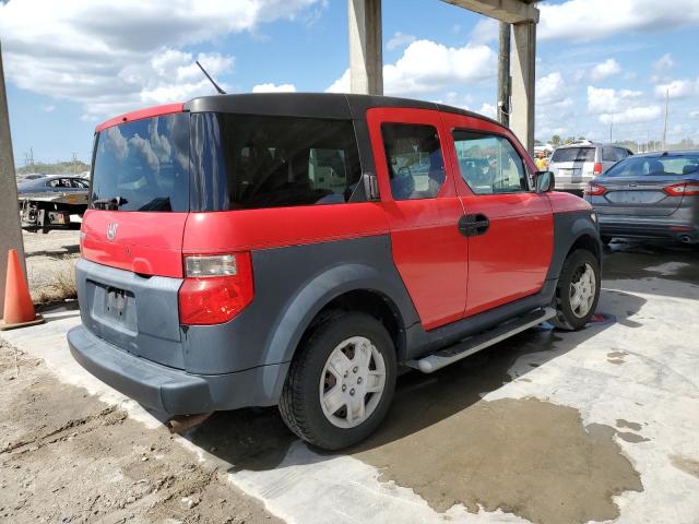 5J6YH18336L012998 - 2006 HONDA ELEMENT LX RED photo 3