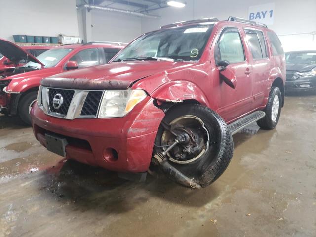 5N1AR18W87C647999 - 2007 NISSAN PATHFINDER LE RED photo 1