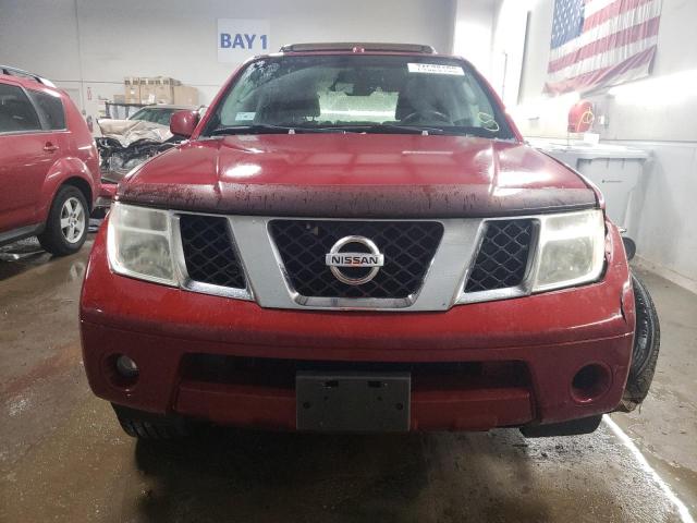 5N1AR18W87C647999 - 2007 NISSAN PATHFINDER LE RED photo 5