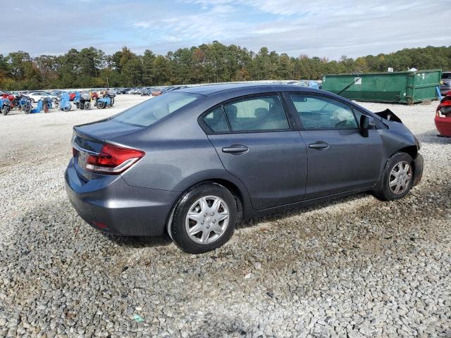 19XFB2F5XDE215031 - 2013 HONDA CIVIC LX GRAY photo 3