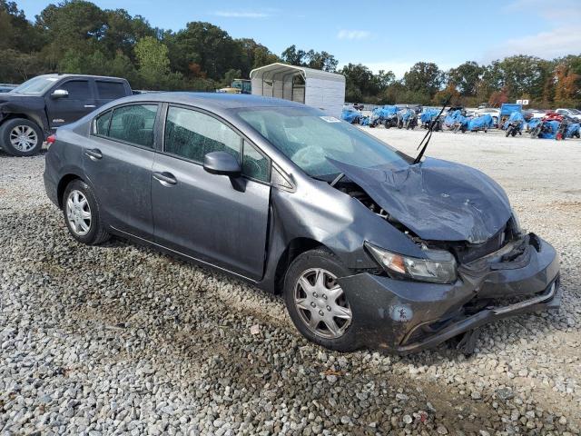 19XFB2F5XDE215031 - 2013 HONDA CIVIC LX GRAY photo 4