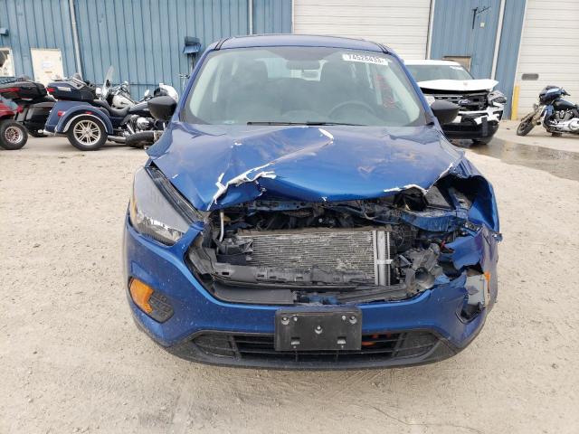 1FMCU0F76KUA02834 - 2019 FORD ESCAPE S BLUE photo 5