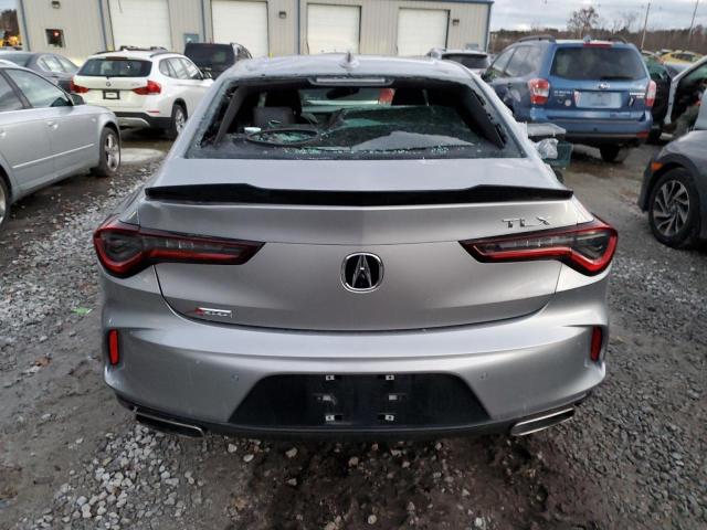 19UUB5F57NA005193 - 2022 ACURA TLX TECH A SILVER photo 6