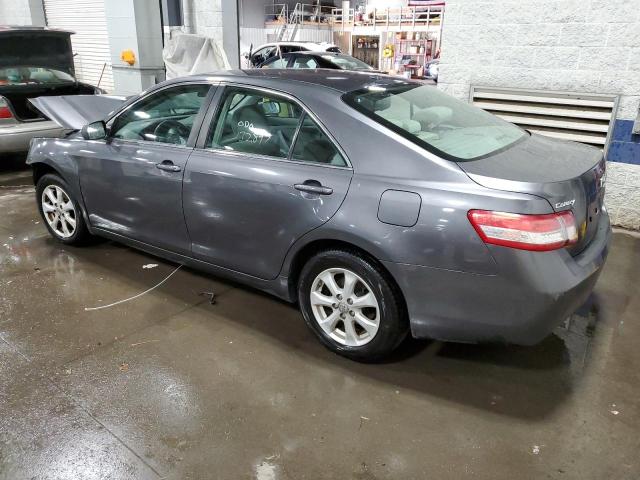 4T4BF3EK2BR096696 - 2011 TOYOTA CAMRY BASE GRAY photo 2