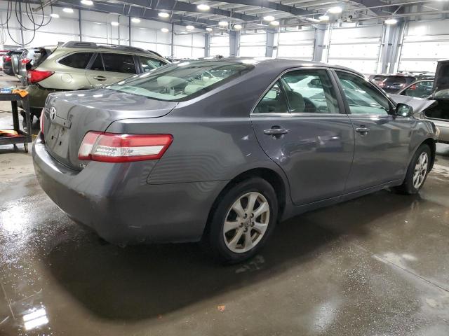 4T4BF3EK2BR096696 - 2011 TOYOTA CAMRY BASE GRAY photo 3