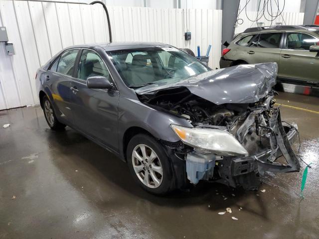 4T4BF3EK2BR096696 - 2011 TOYOTA CAMRY BASE GRAY photo 4