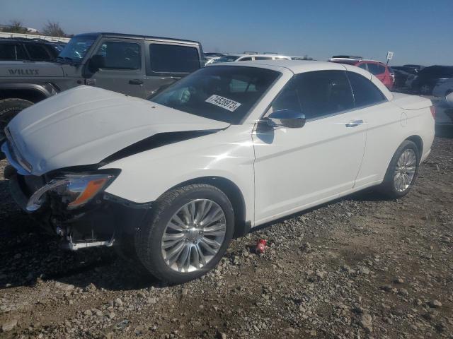 1C3BC7EG3BN575881 - 2011 CHRYSLER 200 LIMITED WHITE photo 1