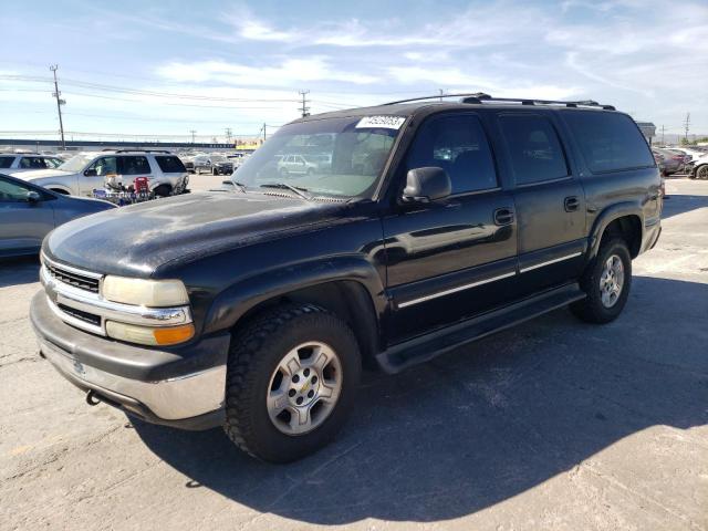 3GNEC16Z32G139912 - 2002 CHEVROLET SUBURBAN C1500 BLACK photo 1