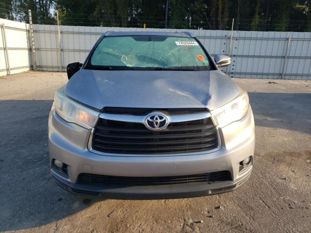 5TDKKRFH0ES024968 - 2014 TOYOTA HIGHLANDER XLE Gümüş foto 5