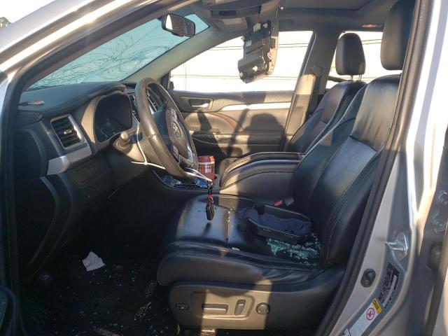 5TDKKRFH0ES024968 - 2014 TOYOTA HIGHLANDER XLE Gümüş foto 7