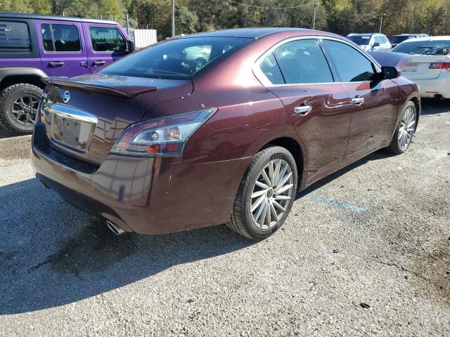 1N4AA5AP8EC435077 - 2014 NISSAN MAXIMA S MAROON photo 3