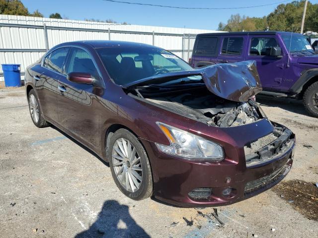 1N4AA5AP8EC435077 - 2014 NISSAN MAXIMA S MAROON photo 4