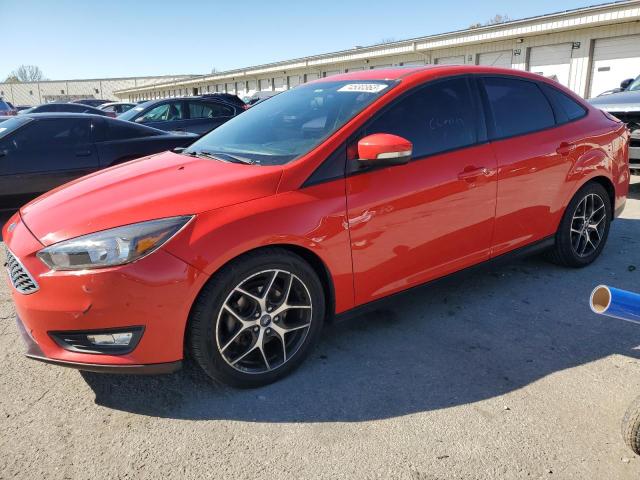1FADP3H23HL213660 - 2017 FORD FOCUS SEL RED photo 1