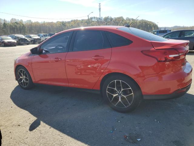 1FADP3H23HL213660 - 2017 FORD FOCUS SEL RED photo 2