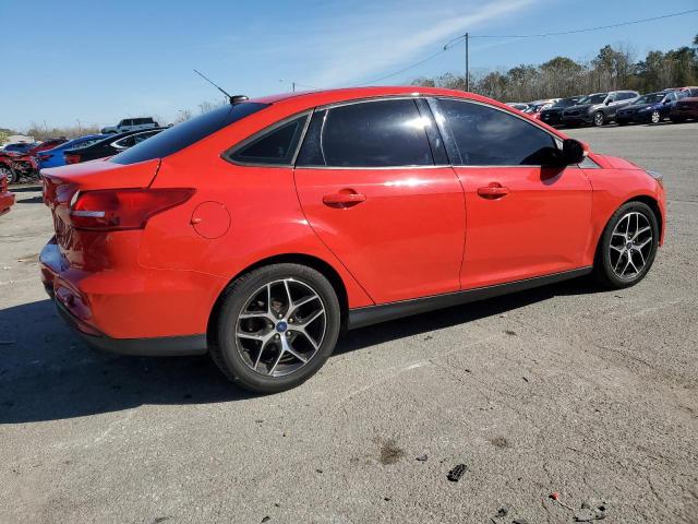 1FADP3H23HL213660 - 2017 FORD FOCUS SEL RED photo 3