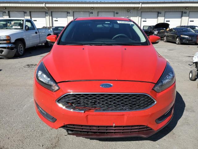 1FADP3H23HL213660 - 2017 FORD FOCUS SEL RED photo 5