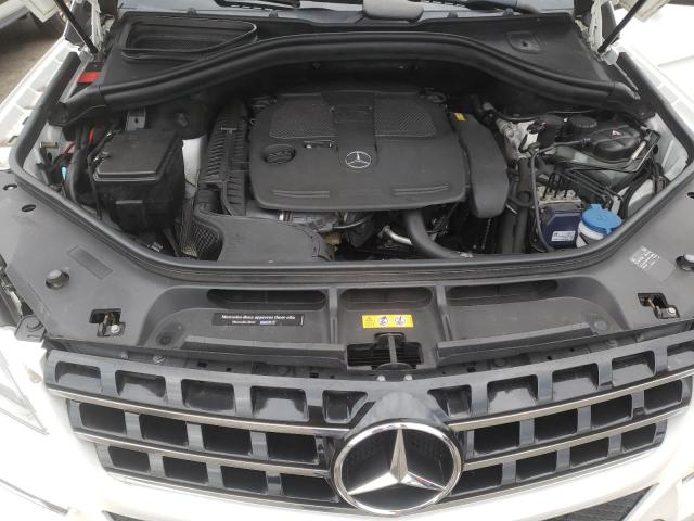 4JGDA5JB9EA395238 - 2014 MERCEDES-BENZ ML 350 WHITE photo 11