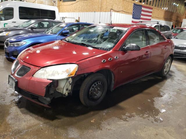 1G2ZF57B784165336 - 2008 PONTIAC G6 VALUE LEADER BURGUNDY photo 1