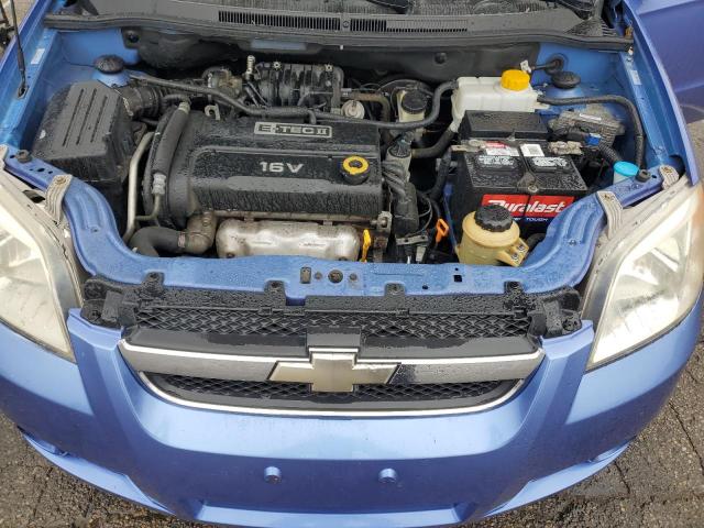 KL1TD56638B199577 - 2008 CHEVROLET AVEO BASE Mavi foto 11