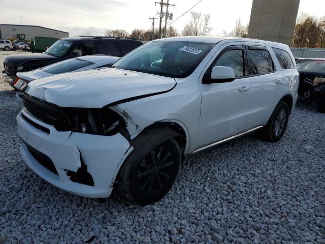 1C4RDJFG2LC308697 - 2020 DODGE DURANGO SSV WHITE photo 1