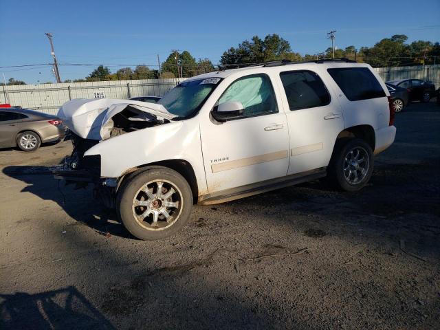 1GNUKBE06AR121524 - 2010 CHEVROLET TAHOE K1500 LT WHITE photo 1