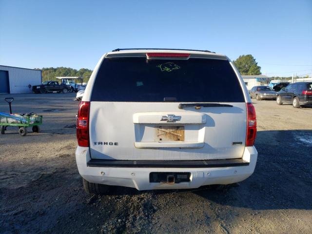 1GNUKBE06AR121524 - 2010 CHEVROLET TAHOE K1500 LT WHITE photo 6