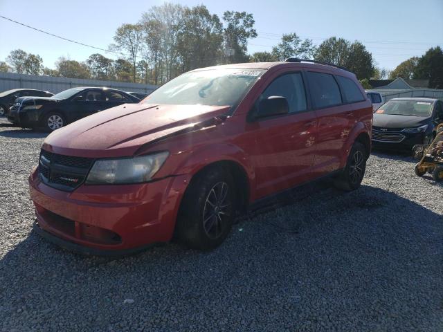 3C4PDCAB6JT446890 - 2018 DODGE JOURNEY SE RED photo 1