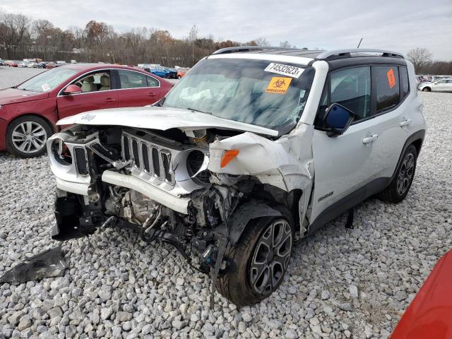 ZACCJADT7FPC18119 - 2015 JEEP RENEGADE LIMITED WHITE photo 1