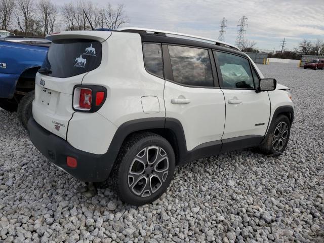 ZACCJADT7FPC18119 - 2015 JEEP RENEGADE LIMITED WHITE photo 3