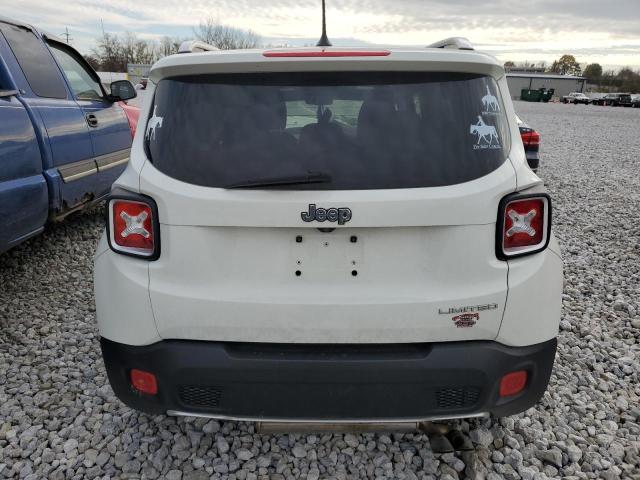 ZACCJADT7FPC18119 - 2015 JEEP RENEGADE LIMITED WHITE photo 6