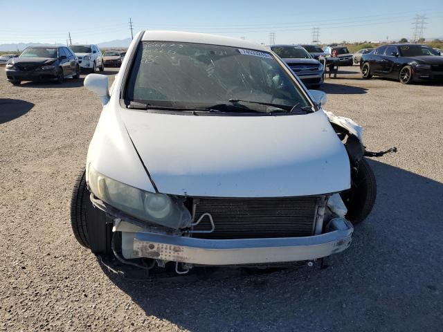 19XFA1F50AE048154 - 2010 HONDA CIVIC LX WHITE photo 5