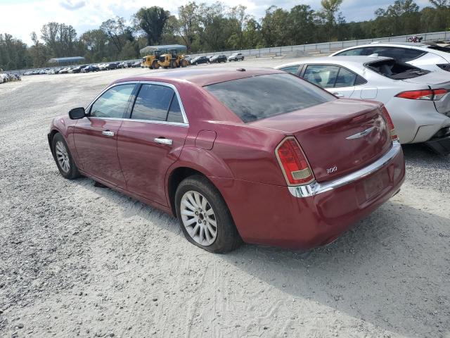 2C3CCAAG4CH142474 - 2012 CHRYSLER 300 BURGUNDY photo 2