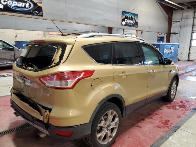 1FMCU0J97EUD01844 - 2014 FORD ESCAPE TITANIUM GOLD photo 3