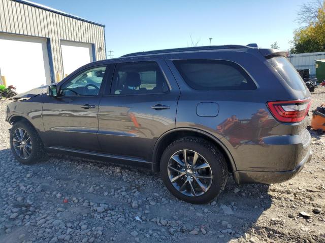 1C4RDJDG2JC243091 - 2018 DODGE DURANGO GT GRAY photo 2