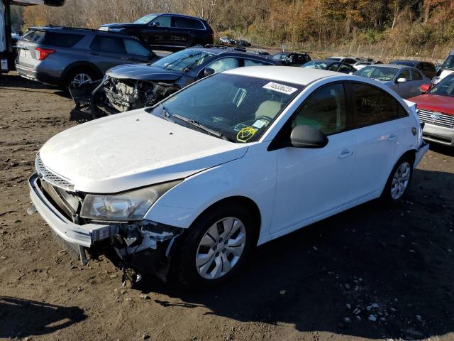 1G1PA5SG0D7182629 - 2013 CHEVROLET CRUZE LS WHITE photo 1