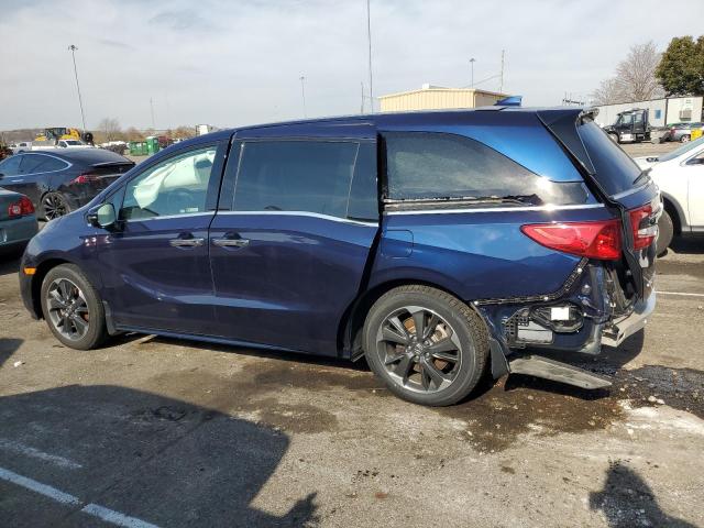 5FNRL6H99NB043443 - 2022 HONDA ODYSSEY ELITE Կապույտ լուսանկար 2