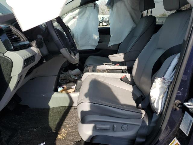 5FNRL6H99NB043443 - 2022 HONDA ODYSSEY ELITE Կապույտ լուսանկար 7