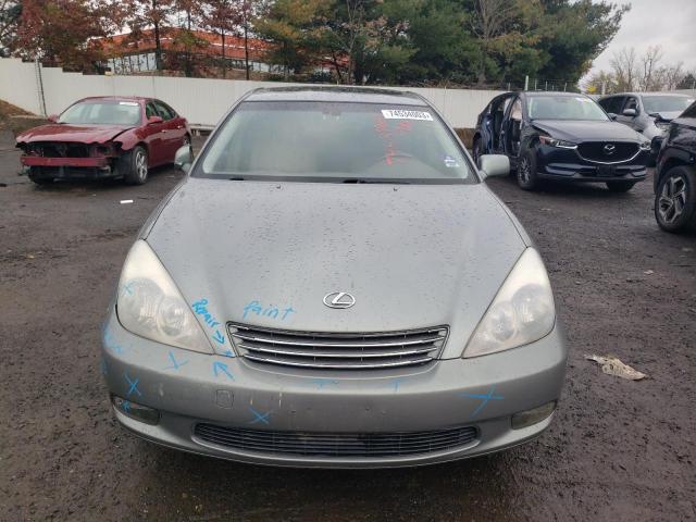 JTHBF30G336016831 - 2003 LEXUS ES 300 GRAY photo 5