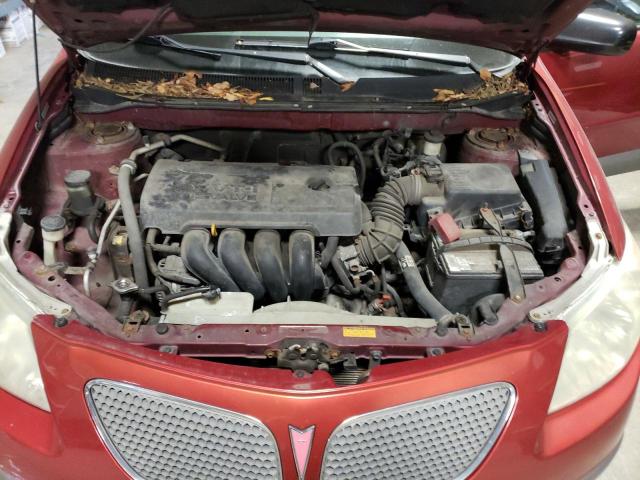 5Y2SL65846Z422438 - 2006 PONTIAC VIBE BURGUNDY photo 11