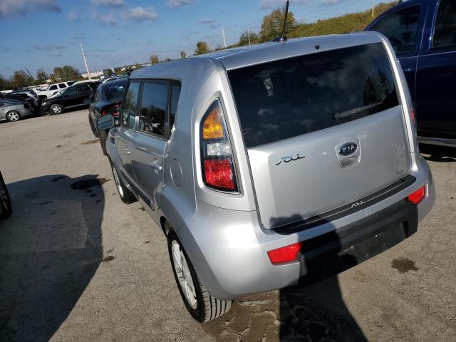 KNDJT2A26B7312602 - 2011 KIA SOUL + SILVER photo 2