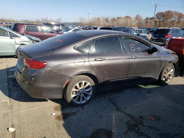 1C3CCCBB1FN716006 - 2015 CHRYSLER 200 S GRAY photo 3