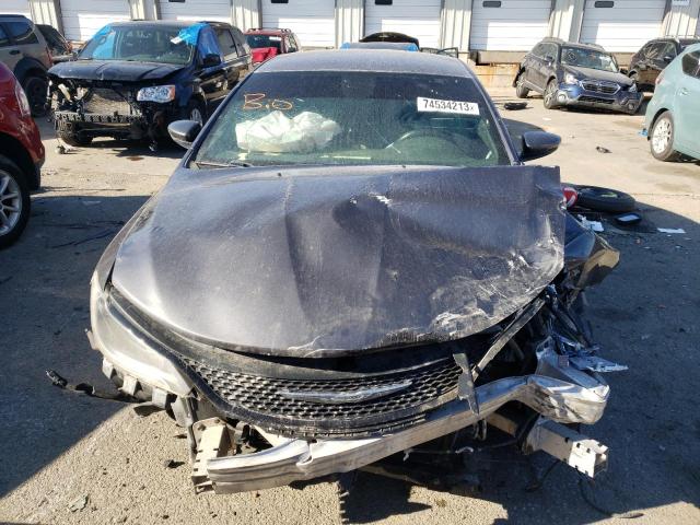 1C3CCCBB1FN716006 - 2015 CHRYSLER 200 S GRAY photo 5