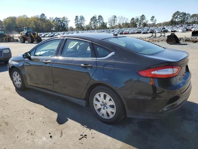 1FA6P0G75E5359563 - 2014 FORD FUSION S BLACK photo 2