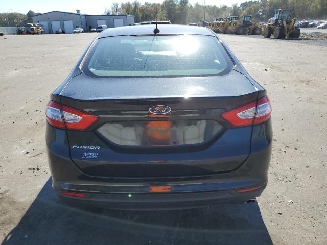 1FA6P0G75E5359563 - 2014 FORD FUSION S BLACK photo 6