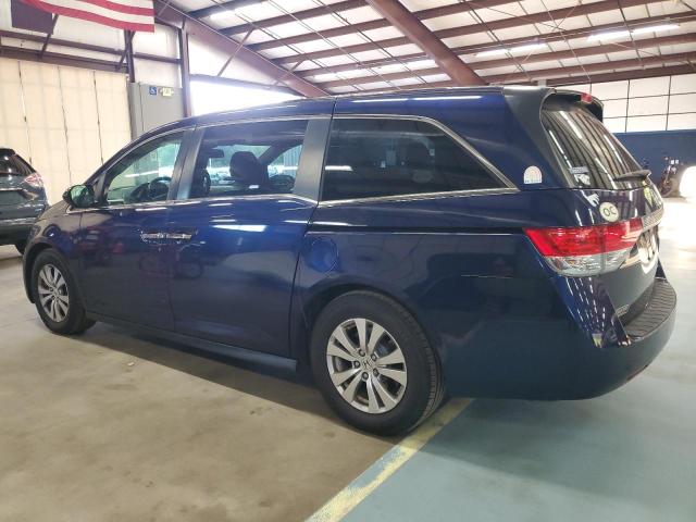 5FNRL5H68GB017757 - 2016 HONDA ODYSSEY EXL BLUE photo 2